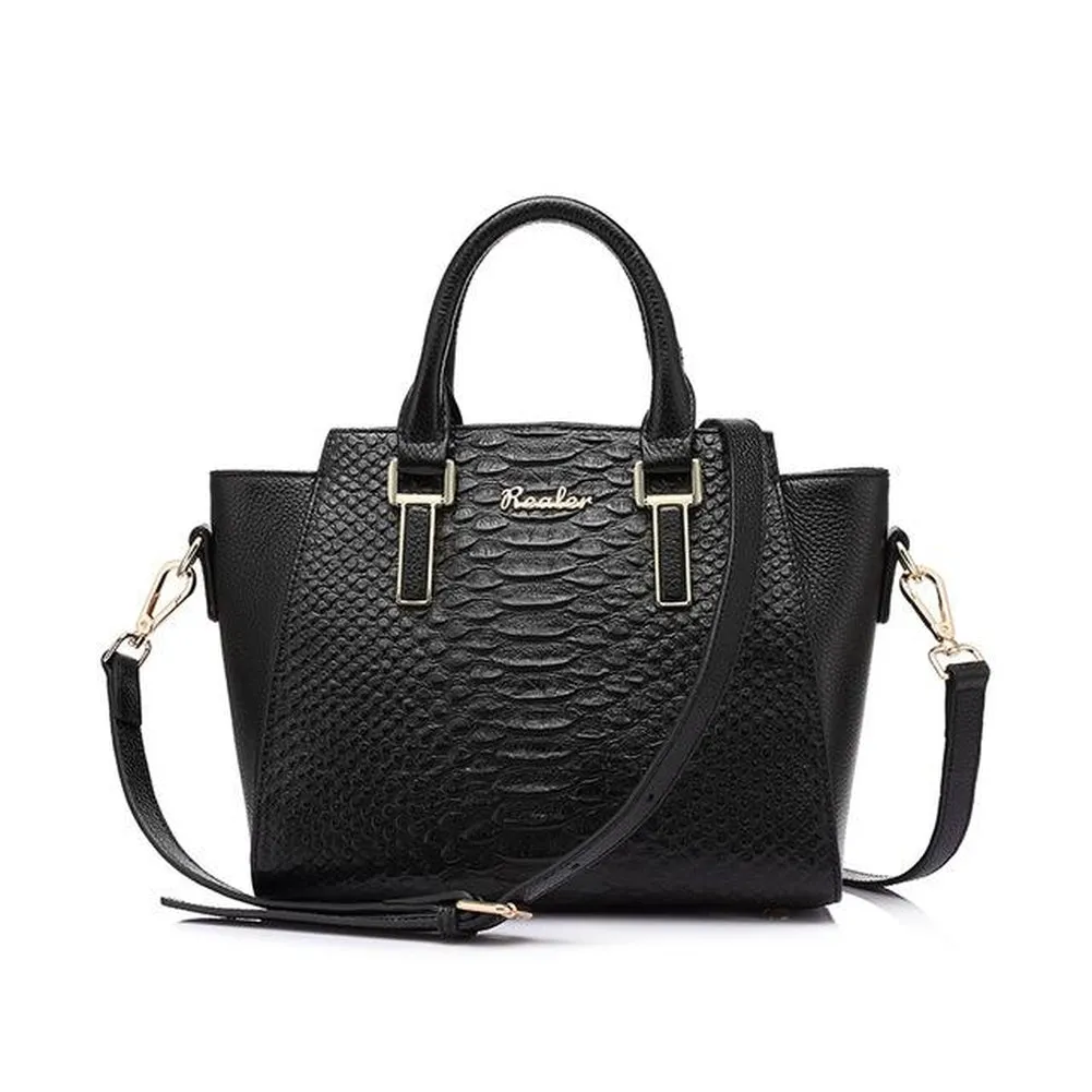 <bold>Messenger / Tote Bag <br>Genuine-Leather
