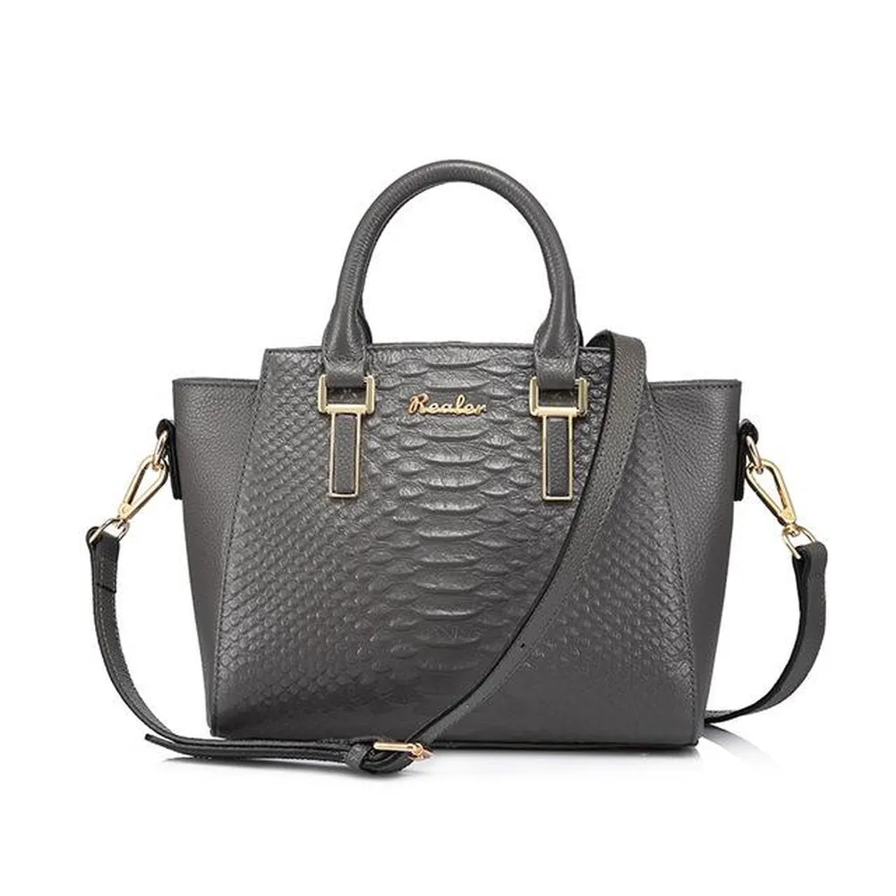 <bold>Messenger / Tote Bag <br>Genuine-Leather