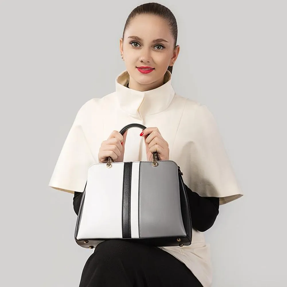<bold>Top-Handle / Crossbody Bag <br>Vegan-Leather