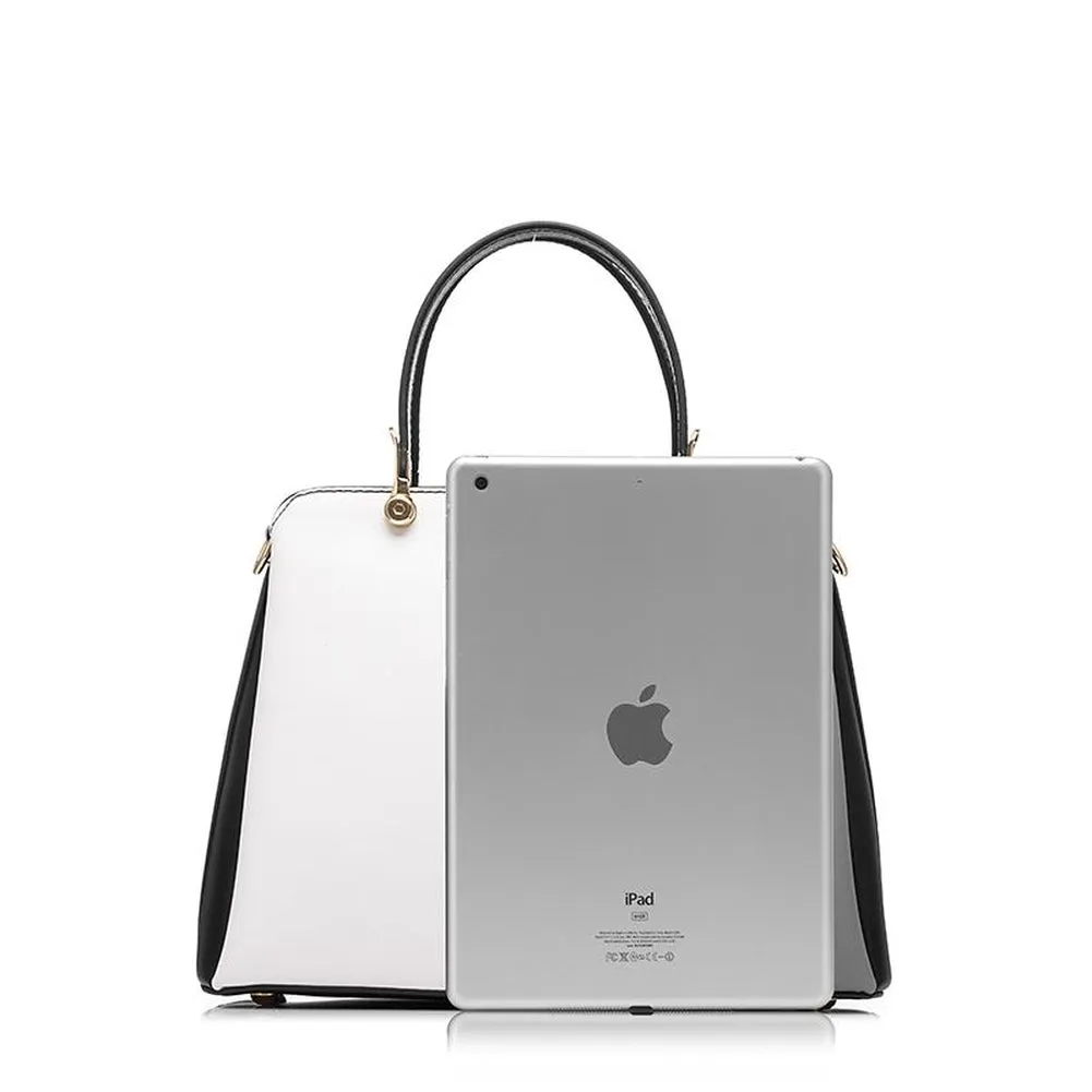 <bold>Top-Handle / Crossbody Bag <br>Vegan-Leather