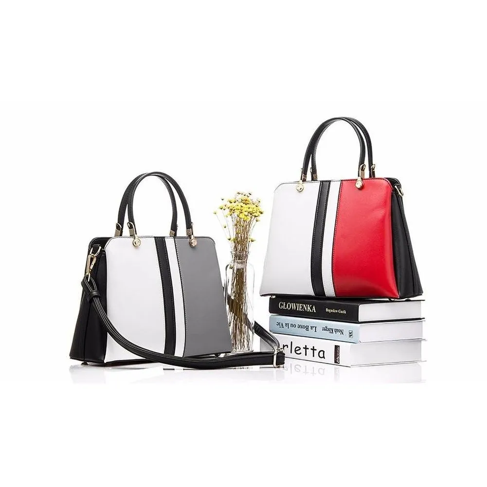 <bold>Top-Handle / Crossbody Bag <br>Vegan-Leather