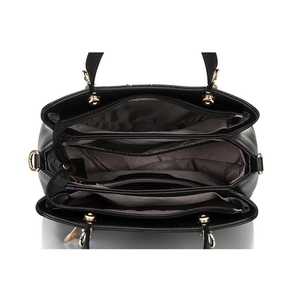 <bold>Top-Handle / Crossbody Bag <br>Vegan-Leather