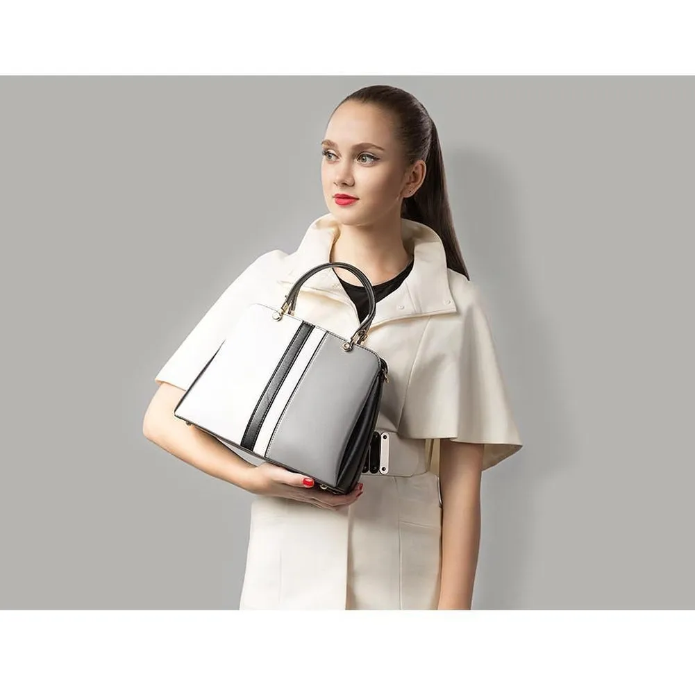 <bold>Top-Handle / Crossbody Bag <br>Vegan-Leather