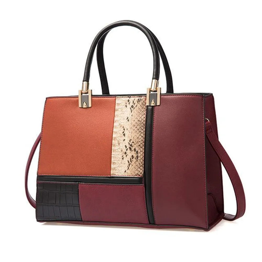 <bold>Top-Handle  / Shoulder Bag  <br>Vegan-Leather