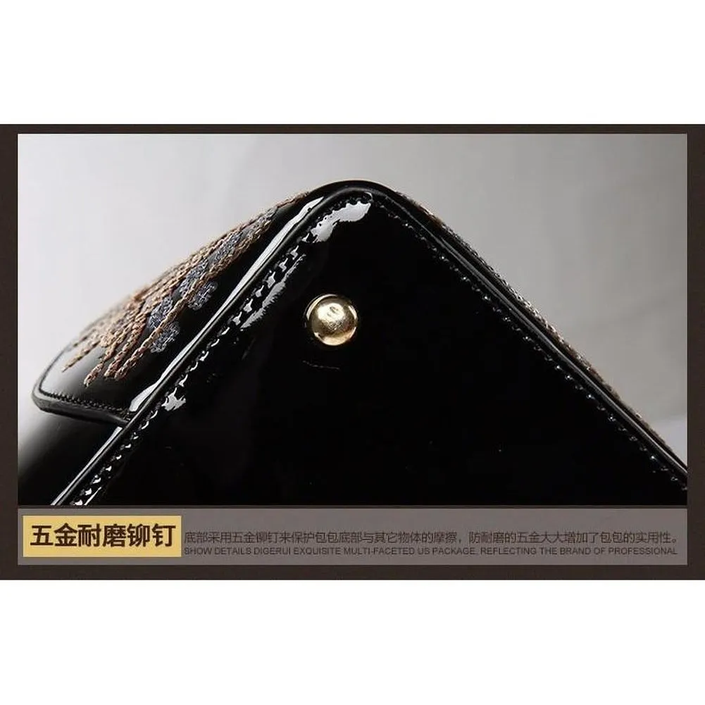 <bold>TopHandle  / Crossbody Bag <br>Genuine-Leather