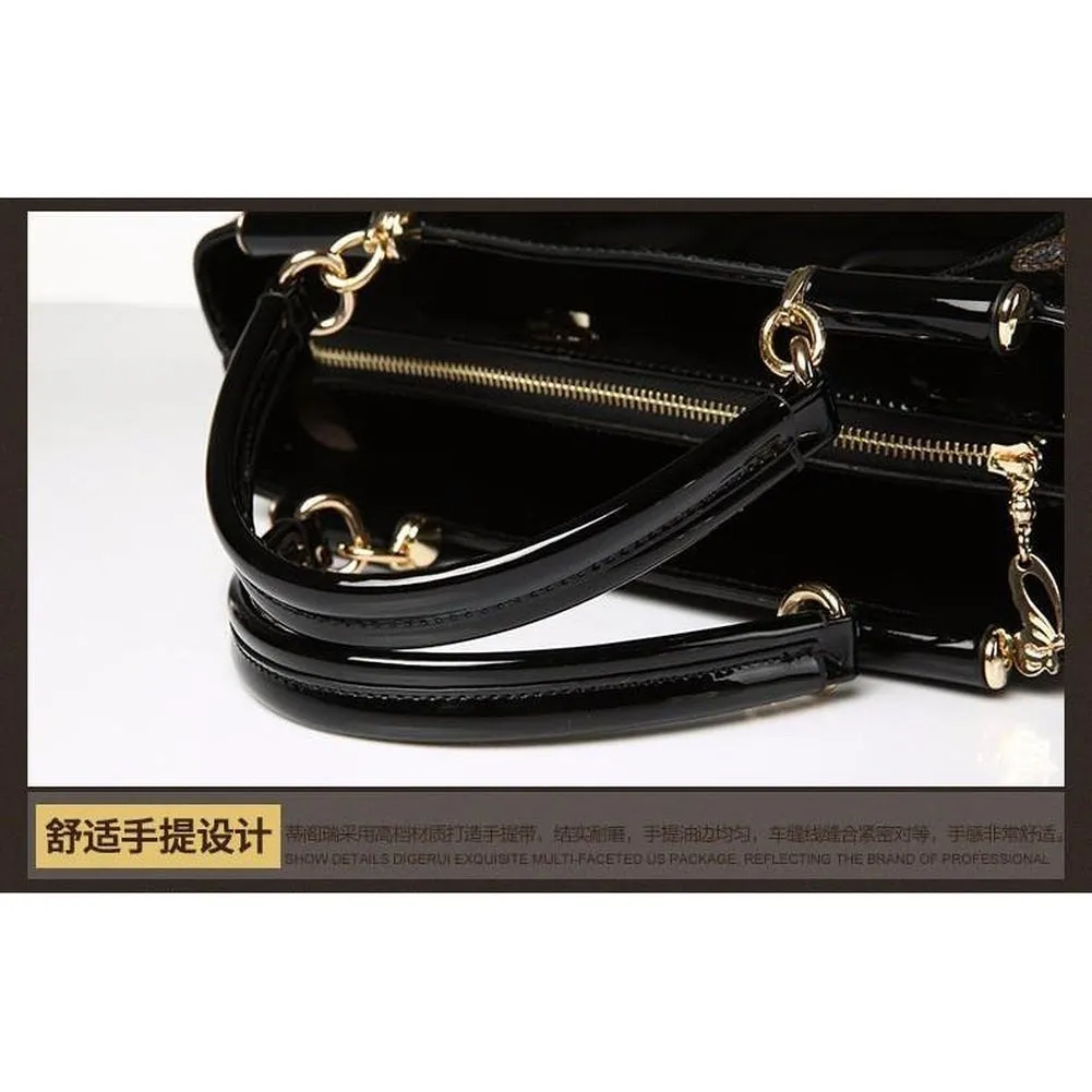 <bold>TopHandle  / Crossbody Bag <br>Genuine-Leather