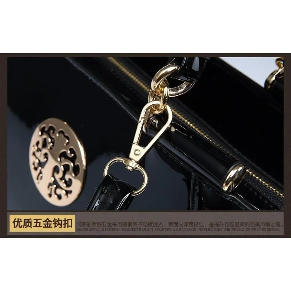 <bold>TopHandle  / Crossbody Bag <br>Genuine-Leather