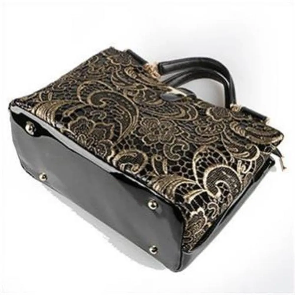 <bold>Tote / Top-Handle Bag  <br>Genuine-Leather