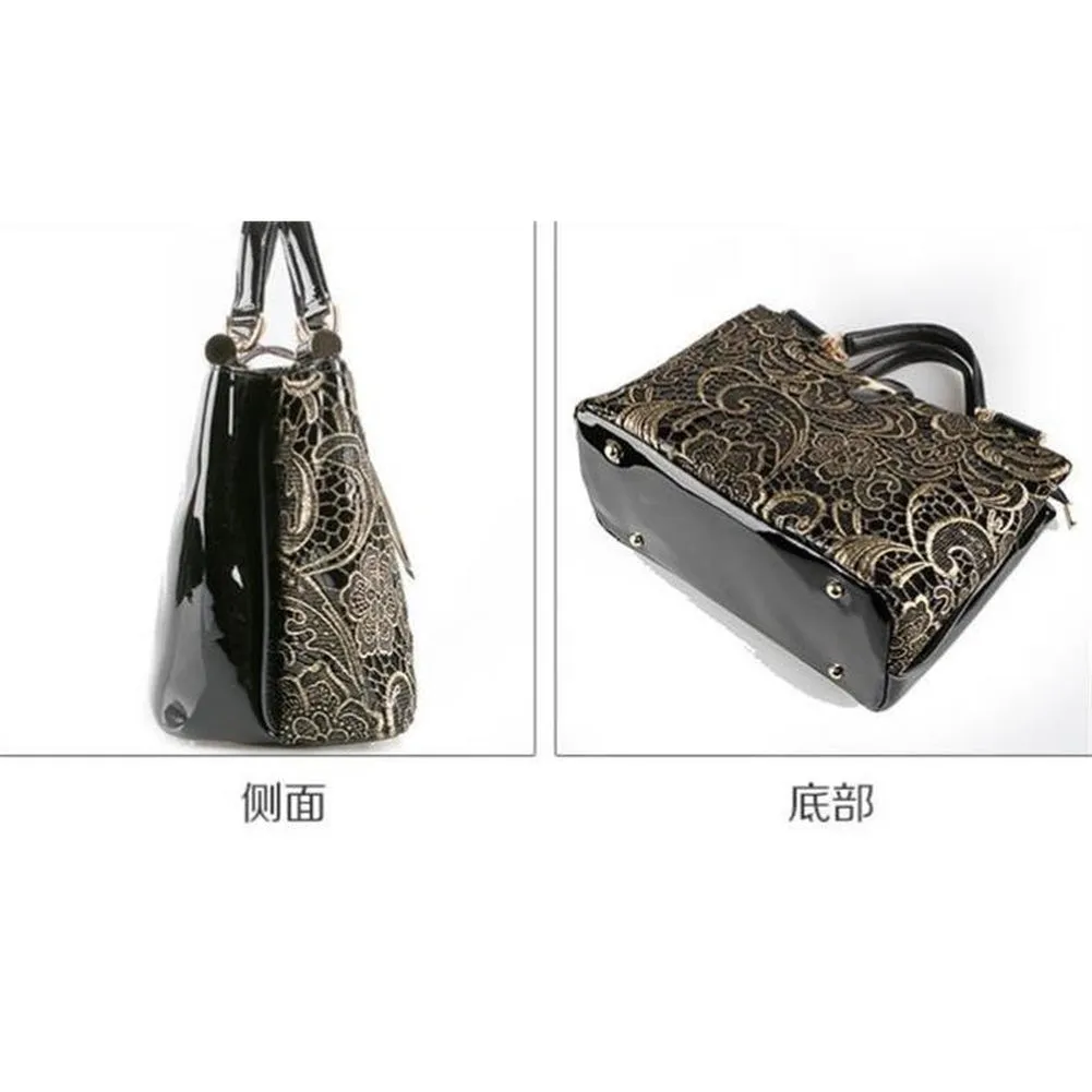 <bold>Tote / Top-Handle Bag  <br>Genuine-Leather