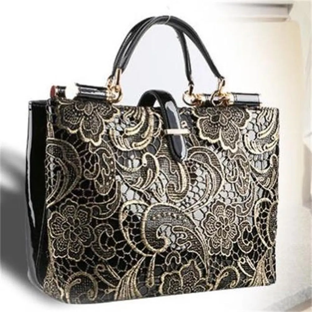 <bold>Tote / Top-Handle Bag  <br>Genuine-Leather
