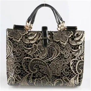<bold>Tote / Top-Handle Bag  <br>Genuine-Leather