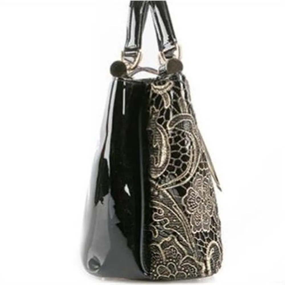 <bold>Tote / Top-Handle Bag  <br>Genuine-Leather