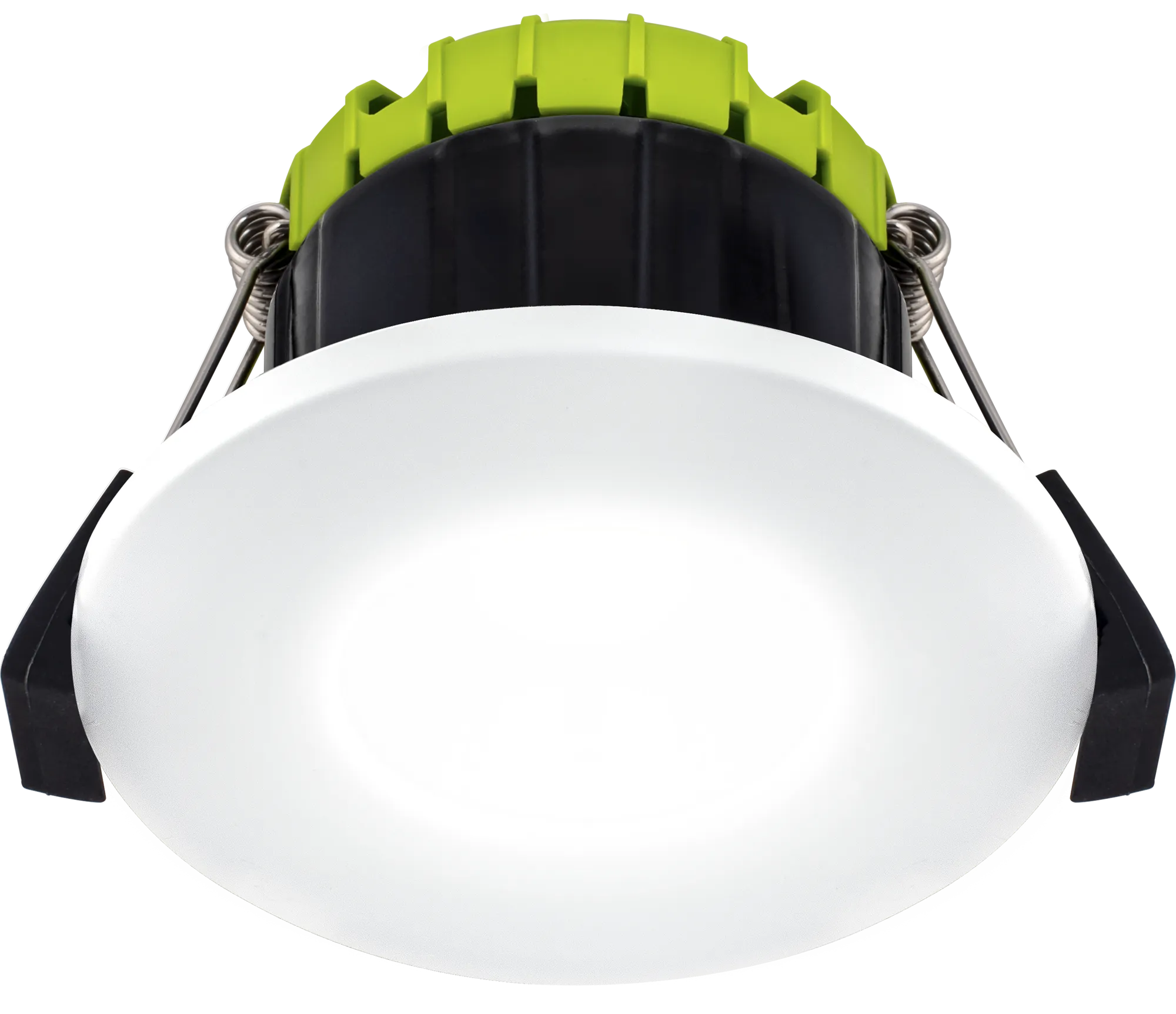 Luceco EFCF60W40 FType Compact Fixed 6W Cool White 4000K IP65 Fire Rated Downlight - White