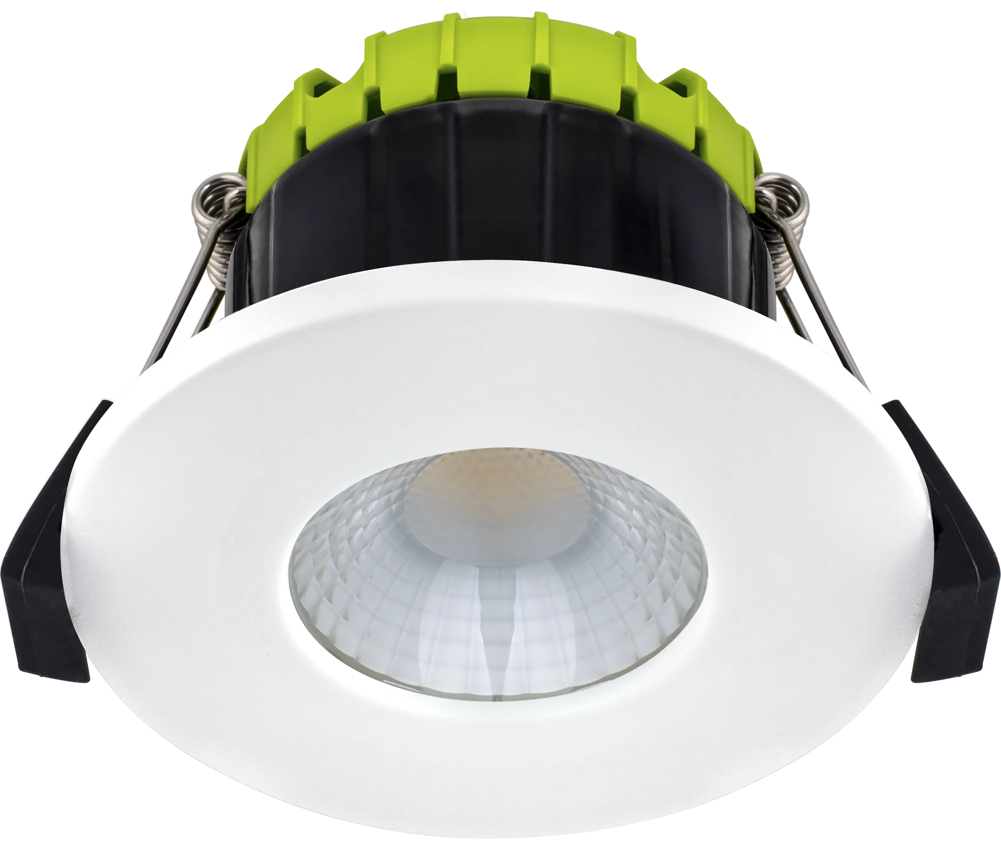 Luceco EFCF60W40 FType Compact Fixed 6W Cool White 4000K IP65 Fire Rated Downlight - White