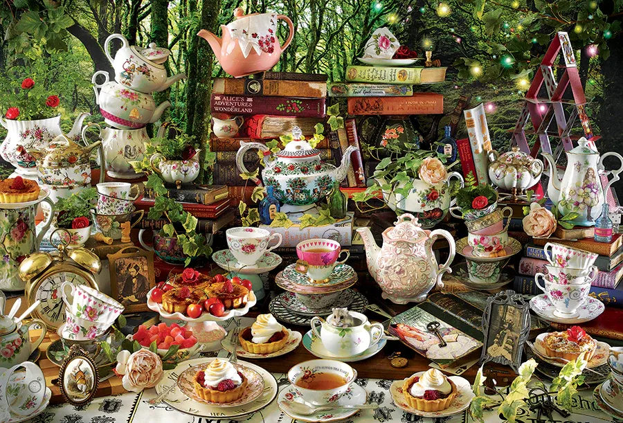 Mad Hatter's Tea Party 2000pc Compact Puzzle