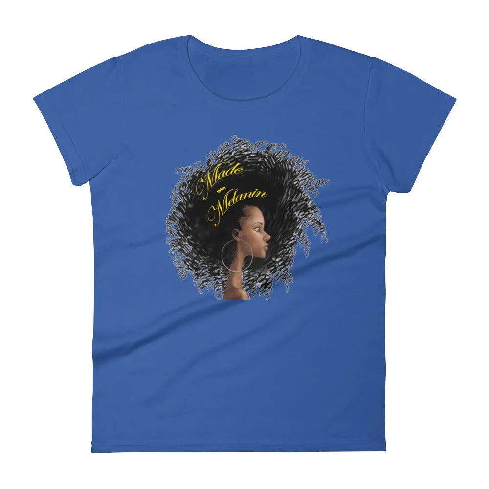 Made With Melanin - Women's short sleeve t-shirt