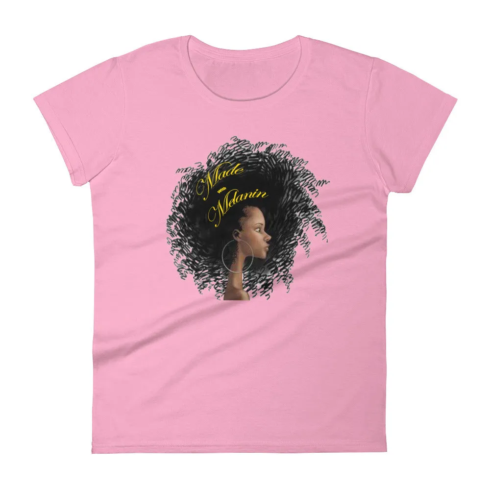 Made With Melanin - Women's short sleeve t-shirt