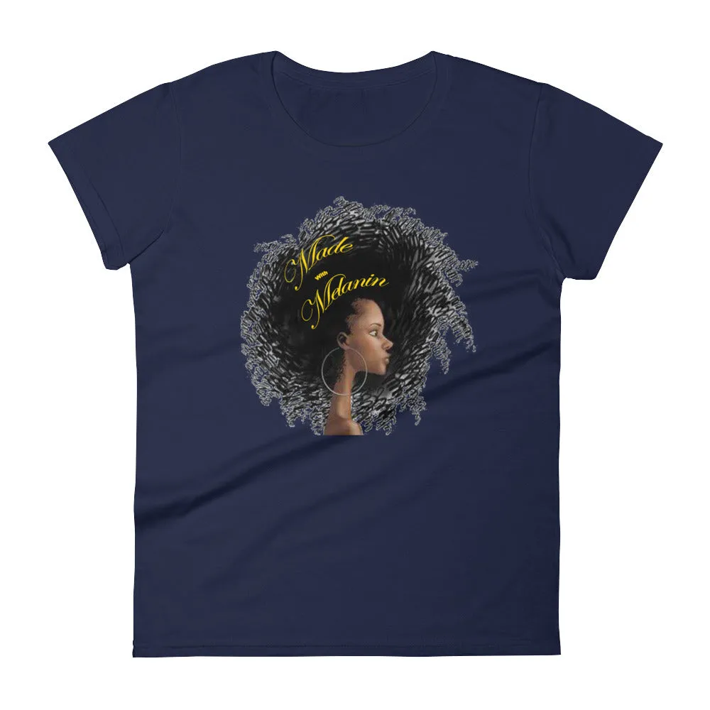 Made With Melanin - Women's short sleeve t-shirt