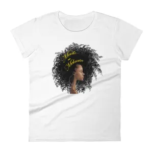 Made With Melanin - Women's short sleeve t-shirt