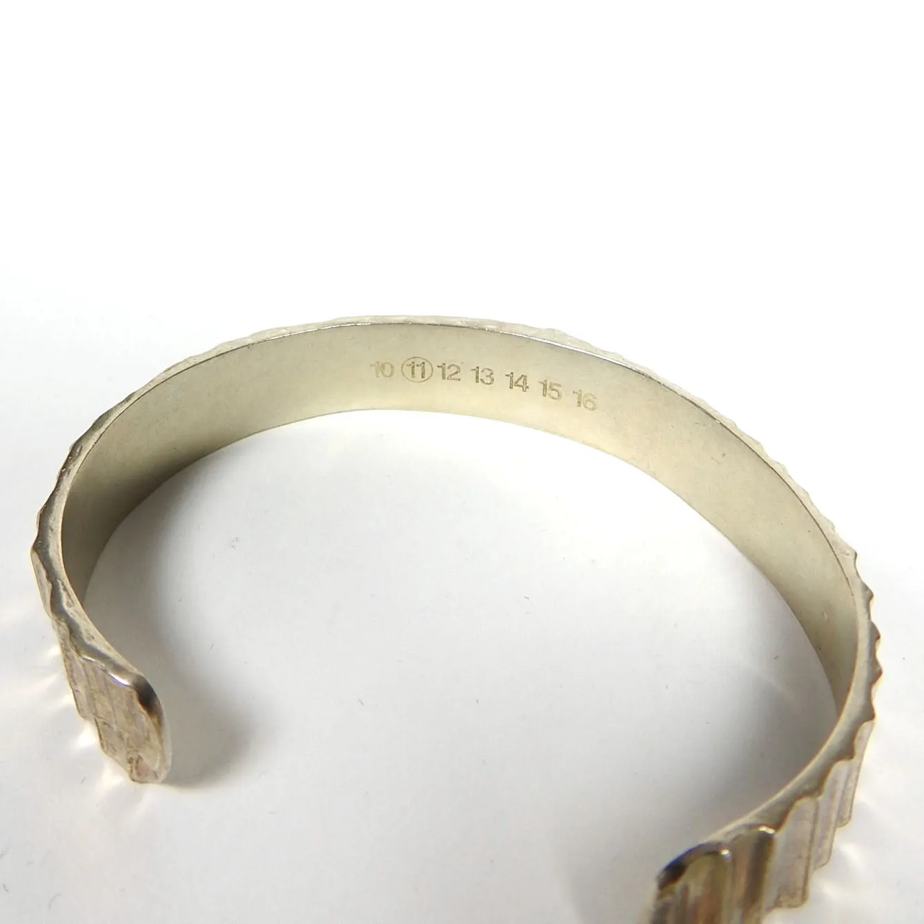 Maison Margiela Sterling Silver Cuff