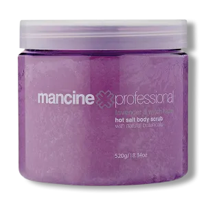Mancine Hot Salt Scrub Lavender & Witchhazel 520g