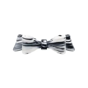 Marielle Small Tigre Blanc Bow Hair Clip