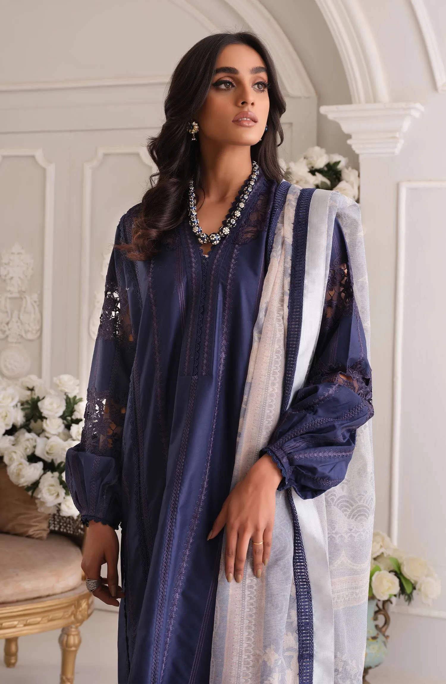 MARVALL (MLRD-010) |  Maryum N Maria Luxury Pret Eid Edit 2022 | Stitched Ready to Wear Suits