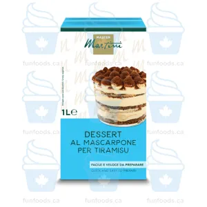 Mascarpone Dessert Base for Tiramisu - Case of 12 x 1L - Master Martini Canada