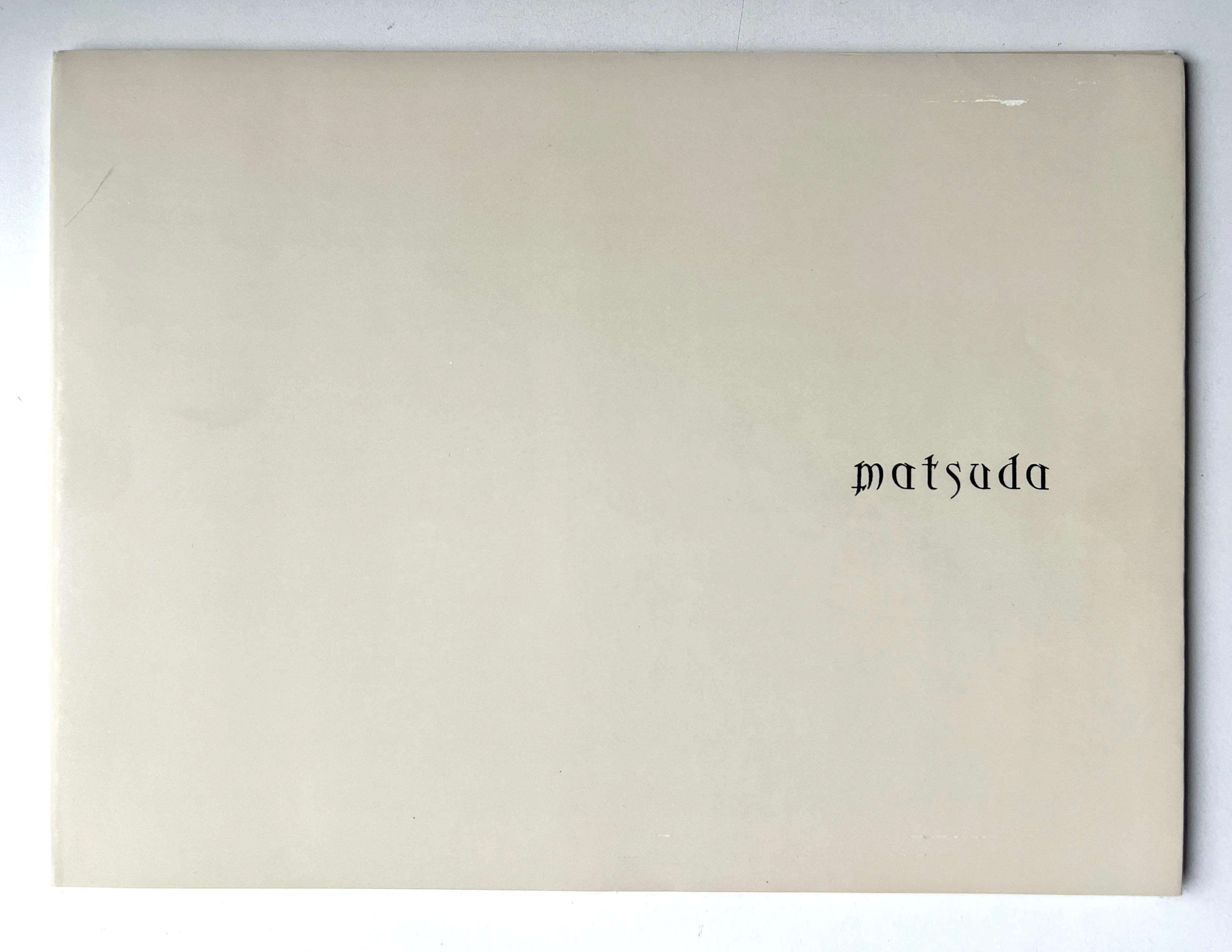 Matsuda F/W 1988