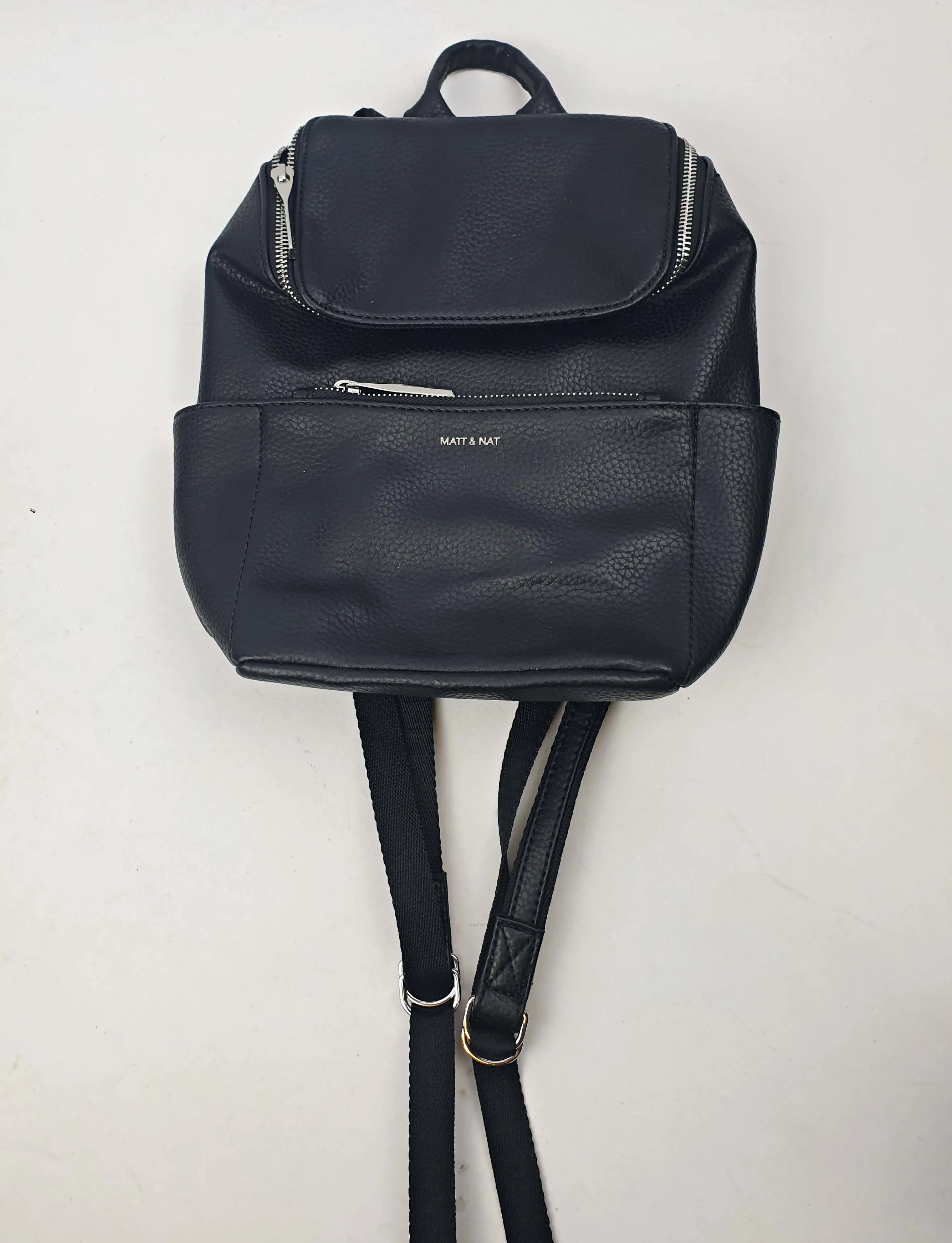 Matt & Nat black mini backpack