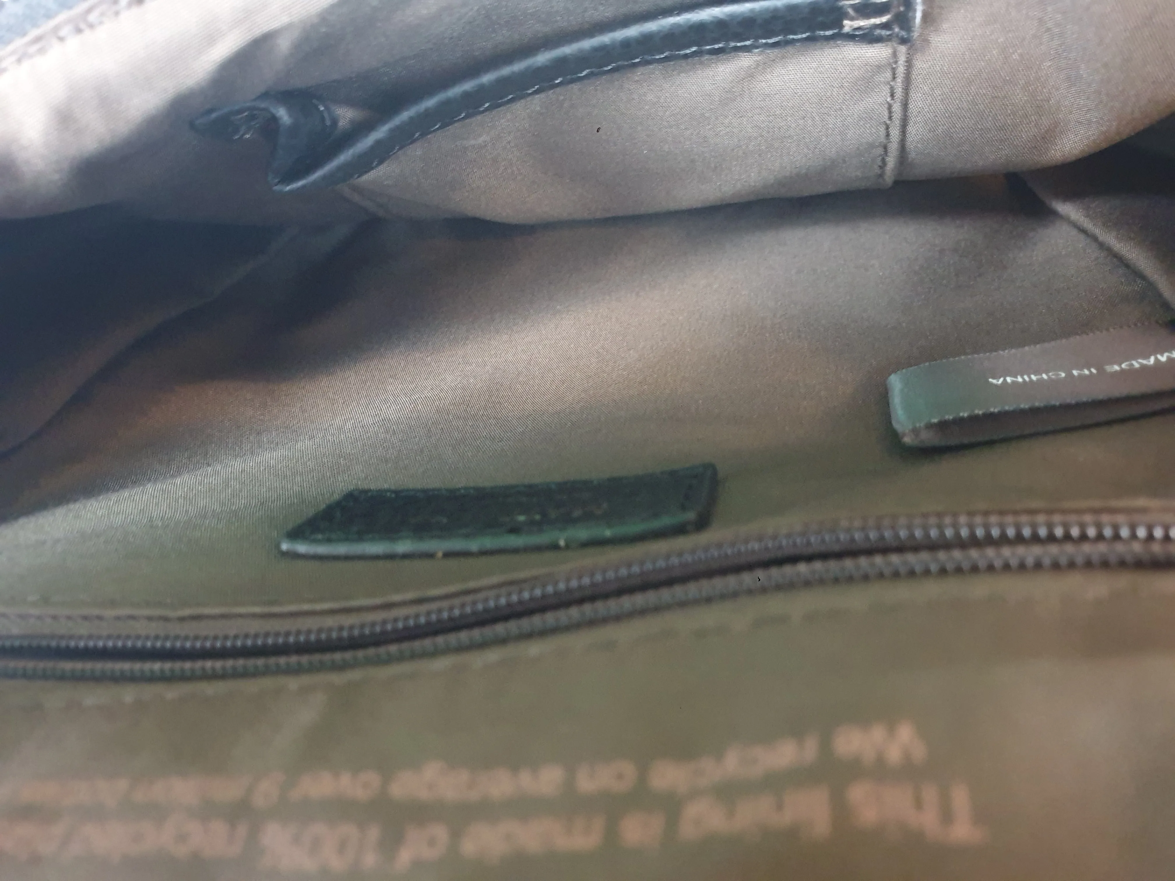 Matt & Nat black mini backpack