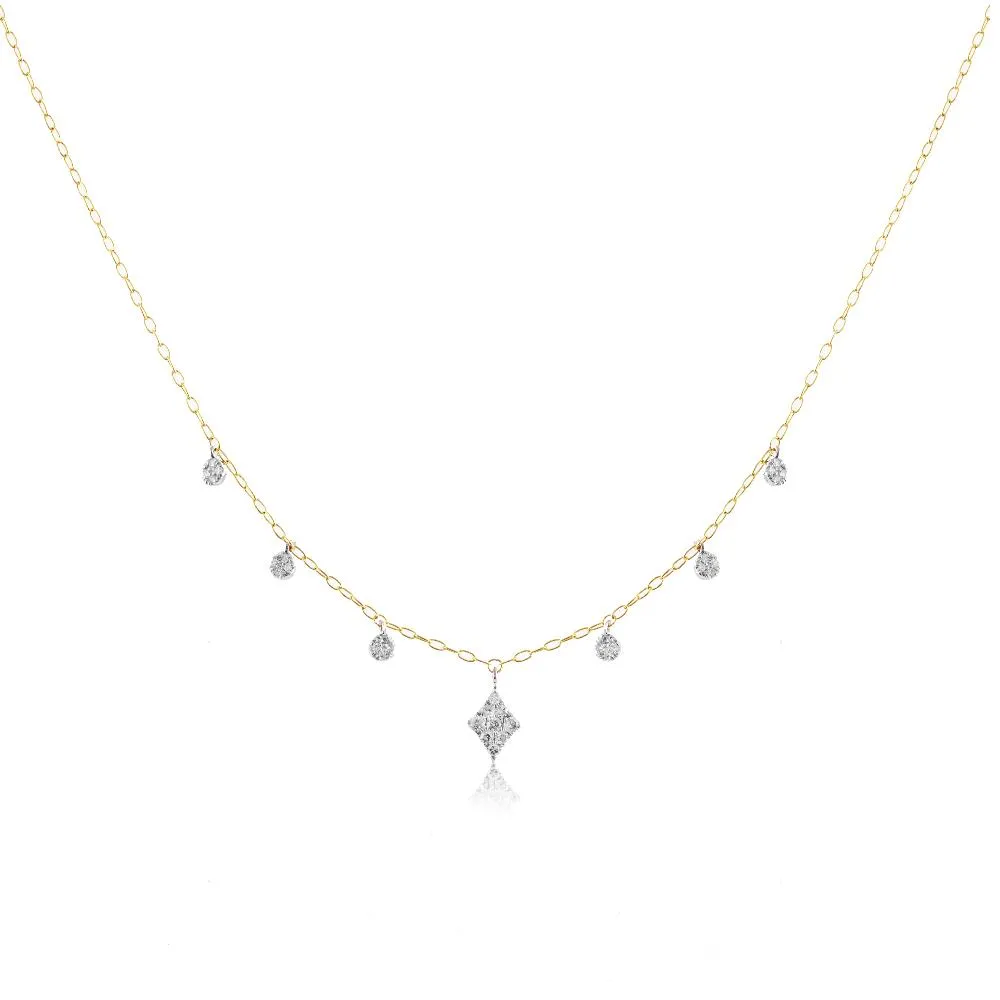 Meira T Dainty Diamond Layering Necklace