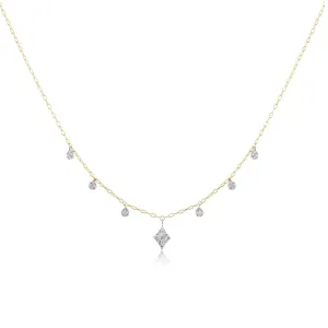 Meira T Dainty Diamond Layering Necklace