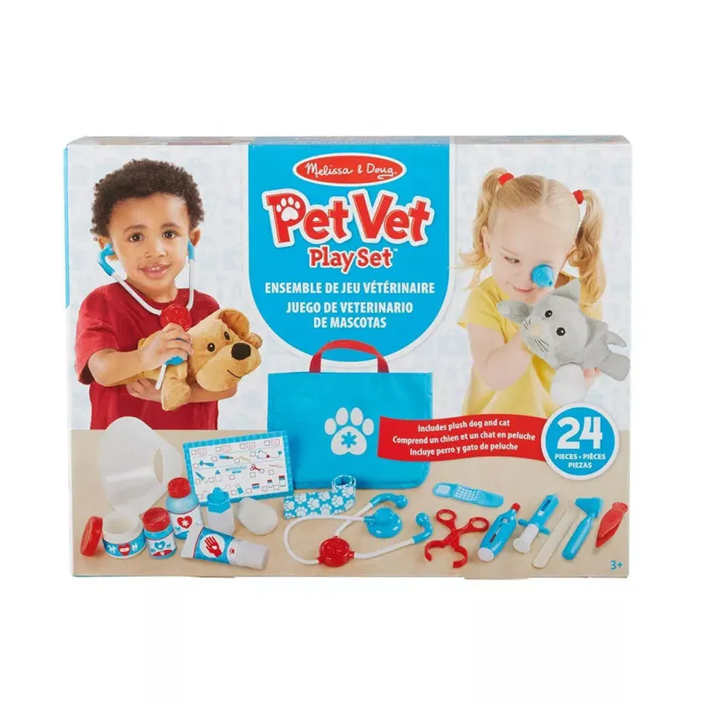 Melissa and Doug - Examine and Treat Pet Vet Play Set