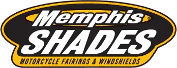 Memphis Shades MEP6381 Replacement Plastic for HD Quick-Release Compact Windshield - 19in. - Gradient Black