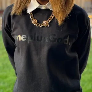 meplusGod. Crewneck