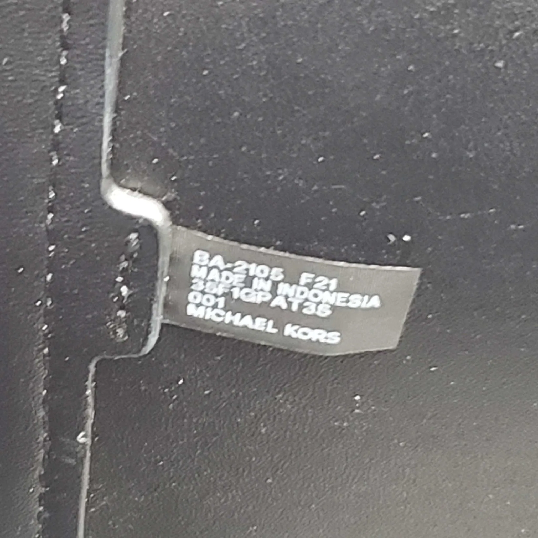 Michael Kors Portia Black Large Tote Bag