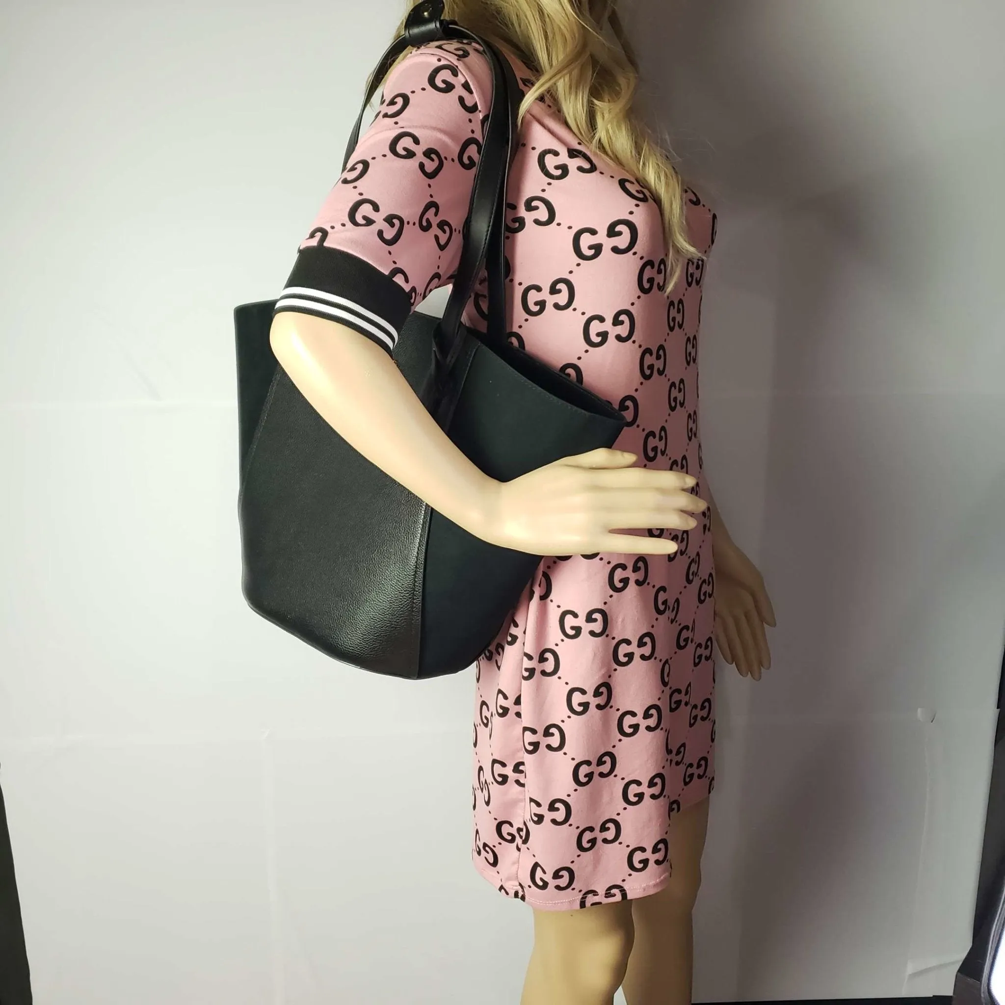 Michael Kors Portia Black Large Tote Bag