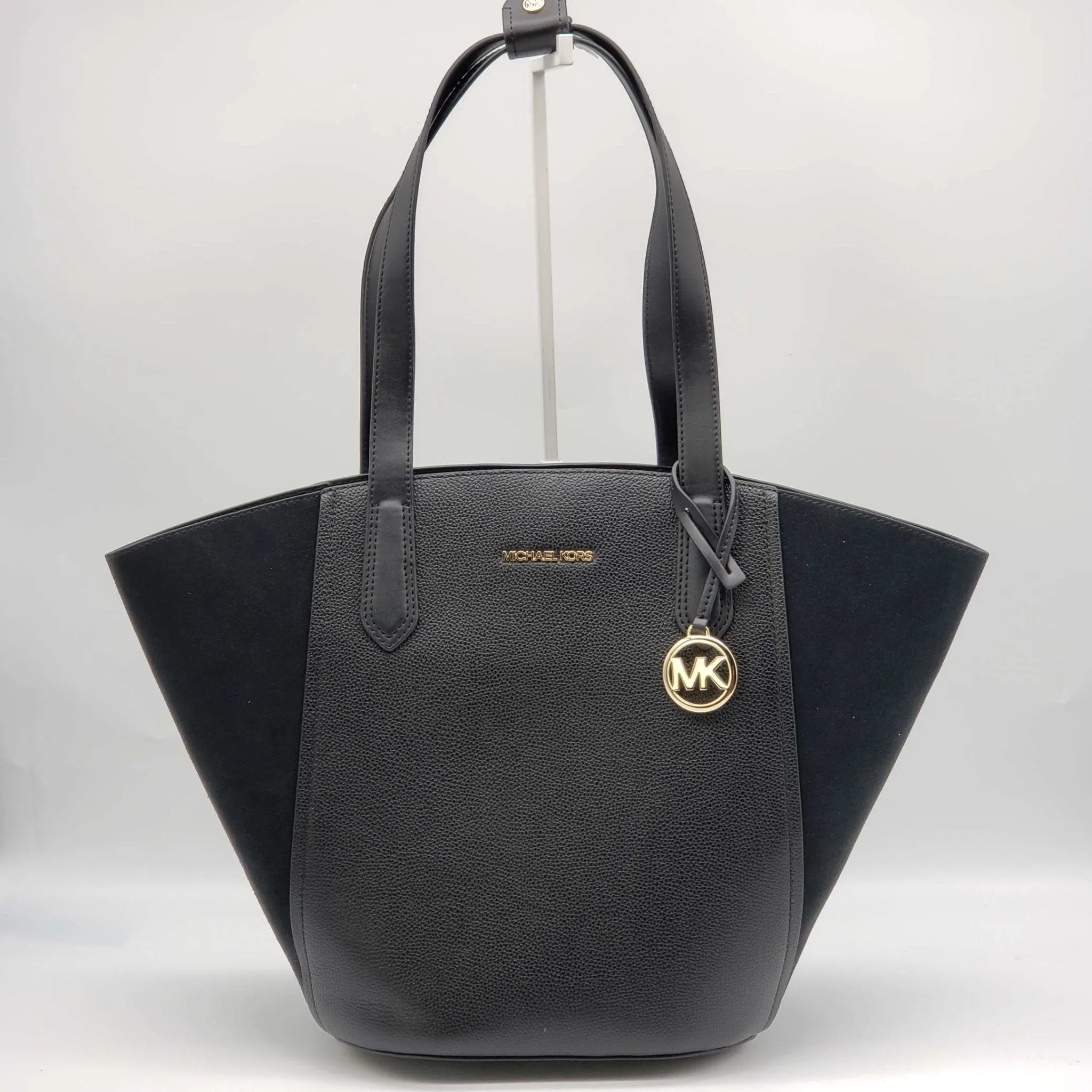 Michael Kors Portia Black Large Tote Bag