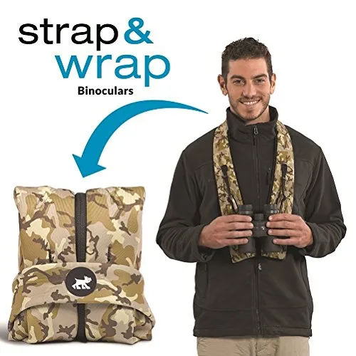 Miggo Strap and Wrap Binocular Case - Black