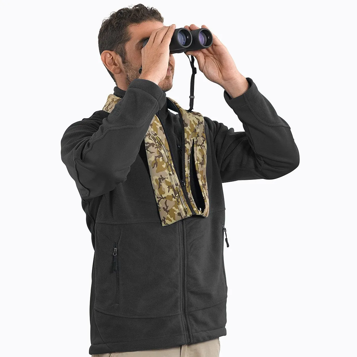 Miggo Strap and Wrap Binocular Case - Black