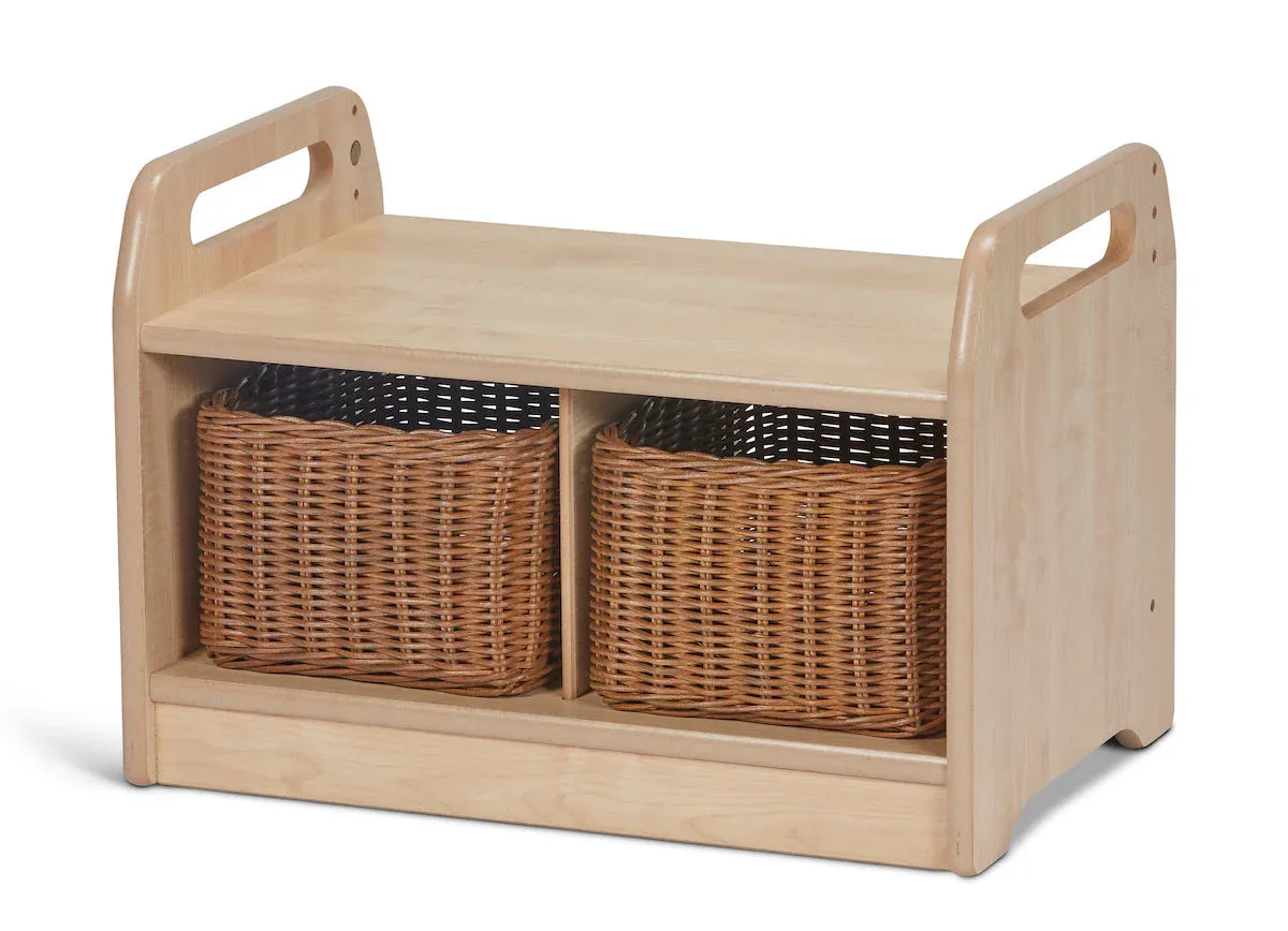Millhouse Compact Low Level Storage Bench