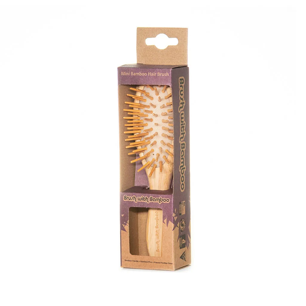 Mini Bamboo Hairbrush