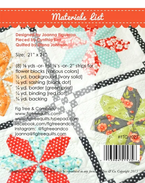Mini County Fair Pattern