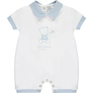 MITCH & SON - Dale Teddy Romper - White