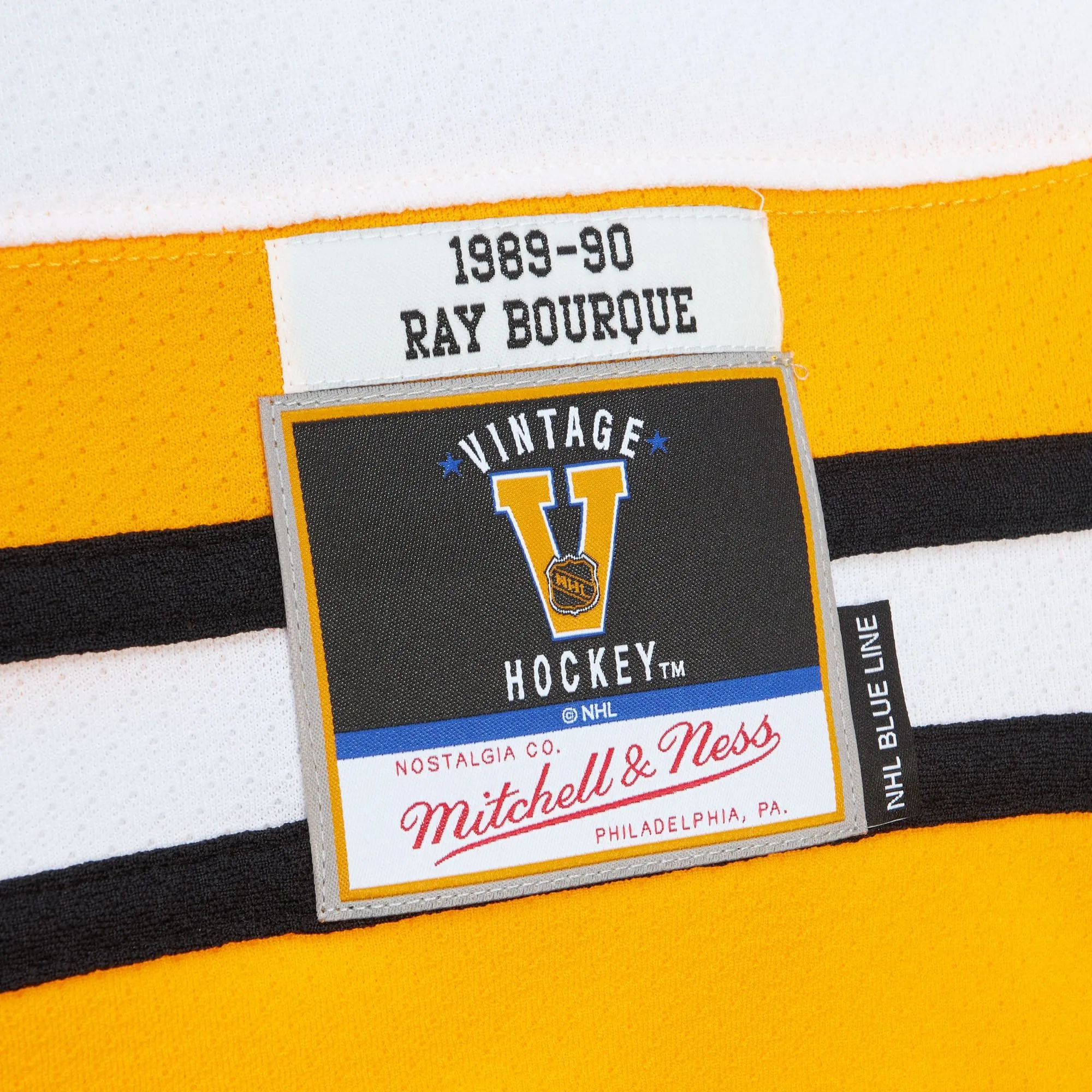 Mitchell & Ness Blue Line Vintage Senior Jersey - Boston Bruins Ray Bourque