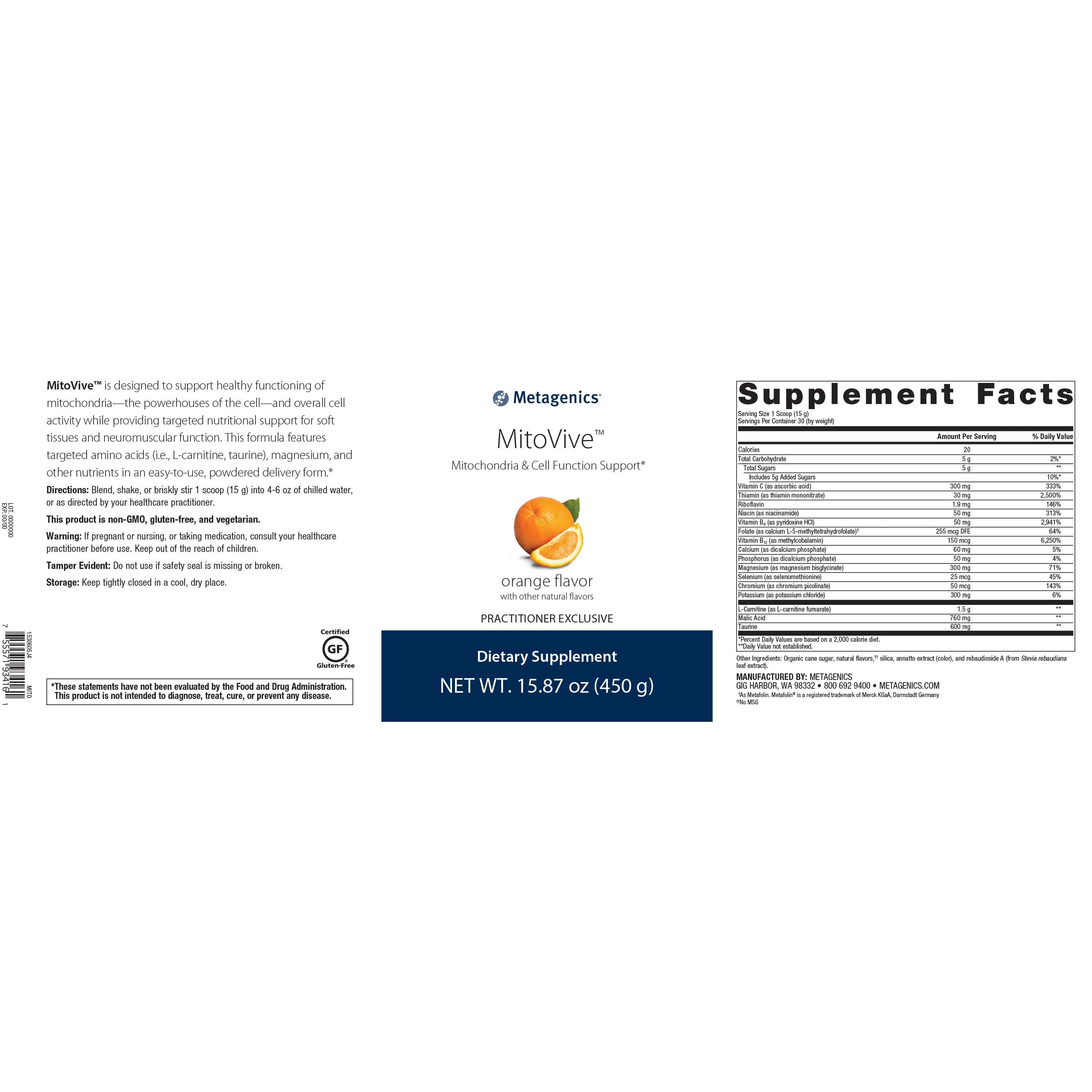 MitoVive™ <br>Mitochondria & Cell Function Support*