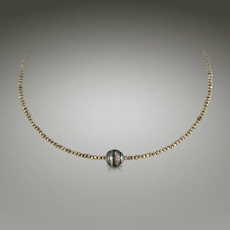 Moana Chic - Pyrite Choker