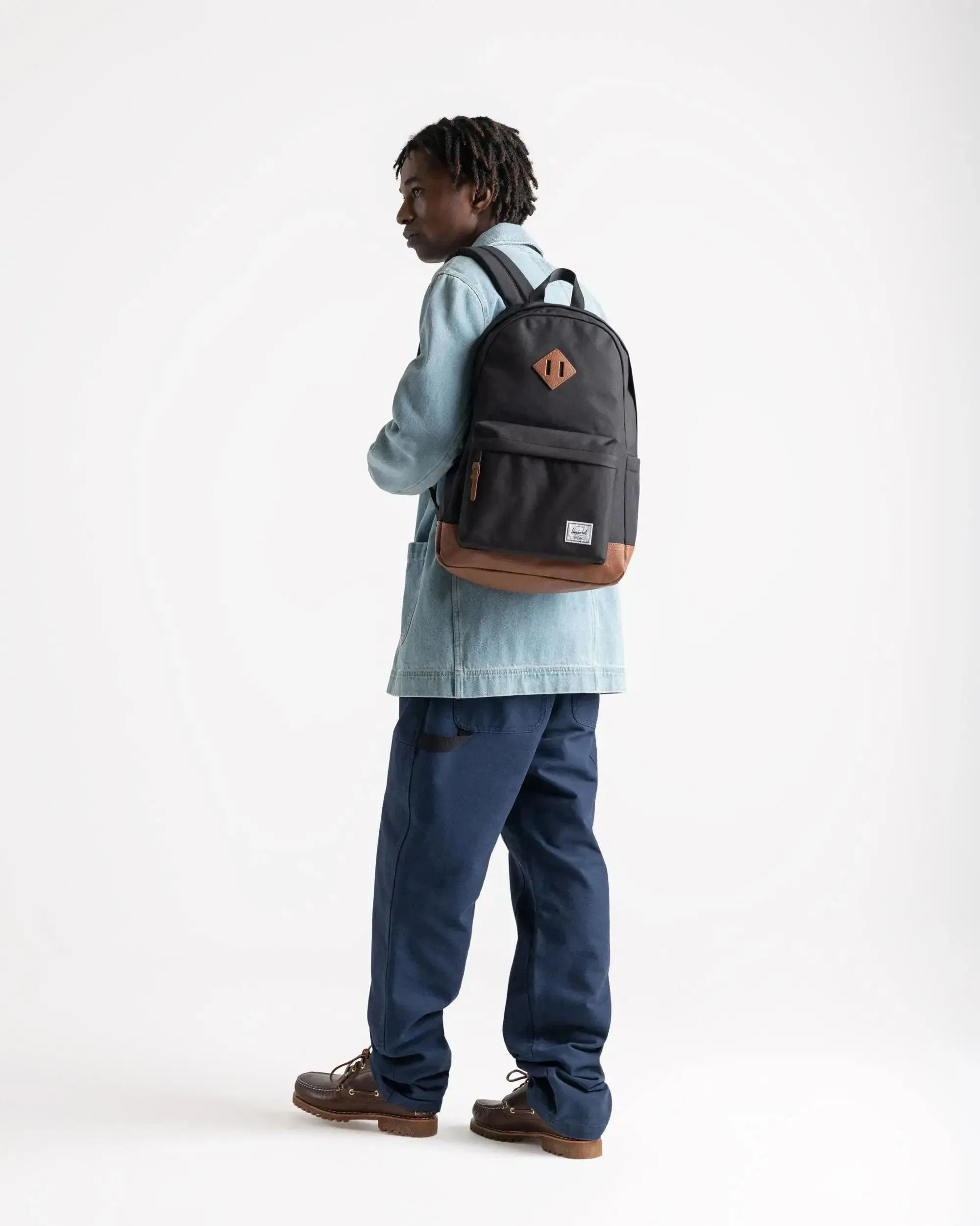 Mochila Herschel Heritage™ Backpack 24L Black Tan