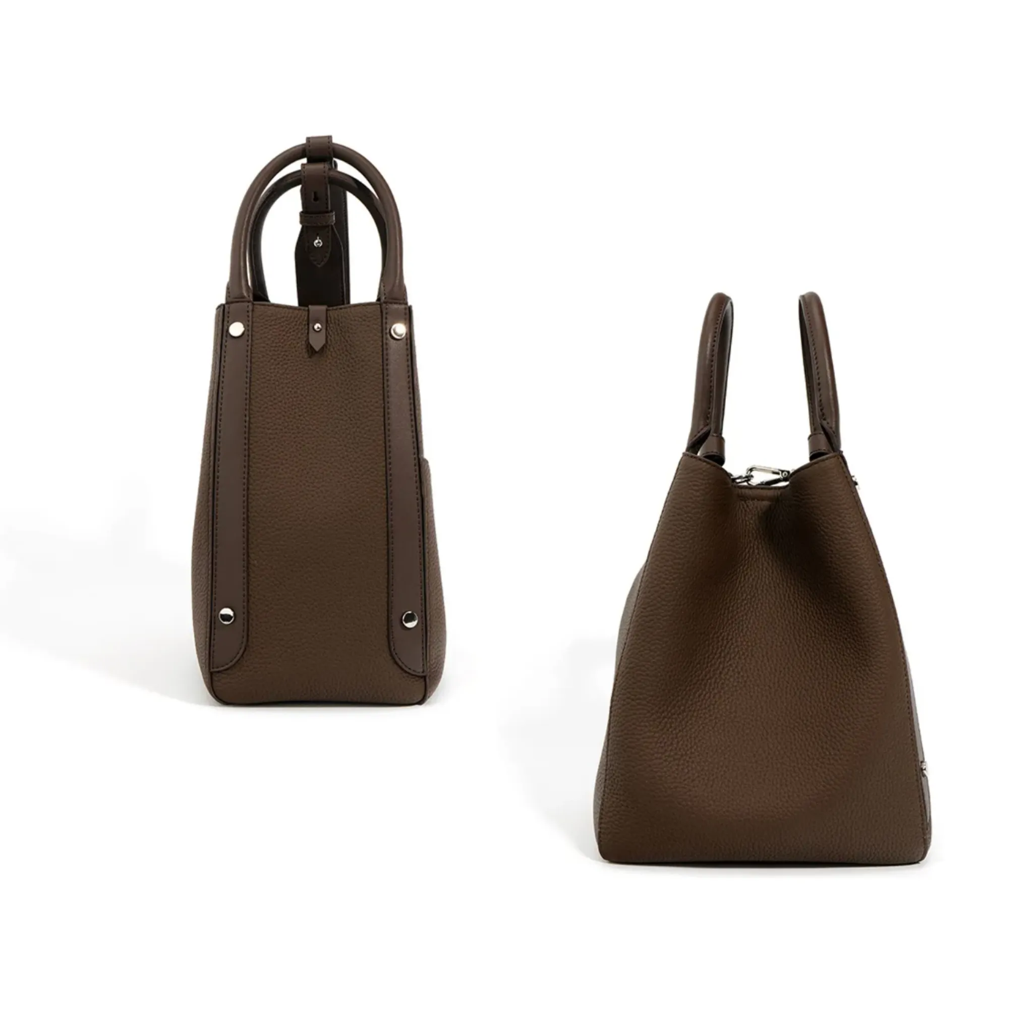 Moda Belleza Leather Tote Bag